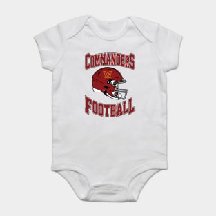 Washington Commanders Football Team Baby Bodysuit